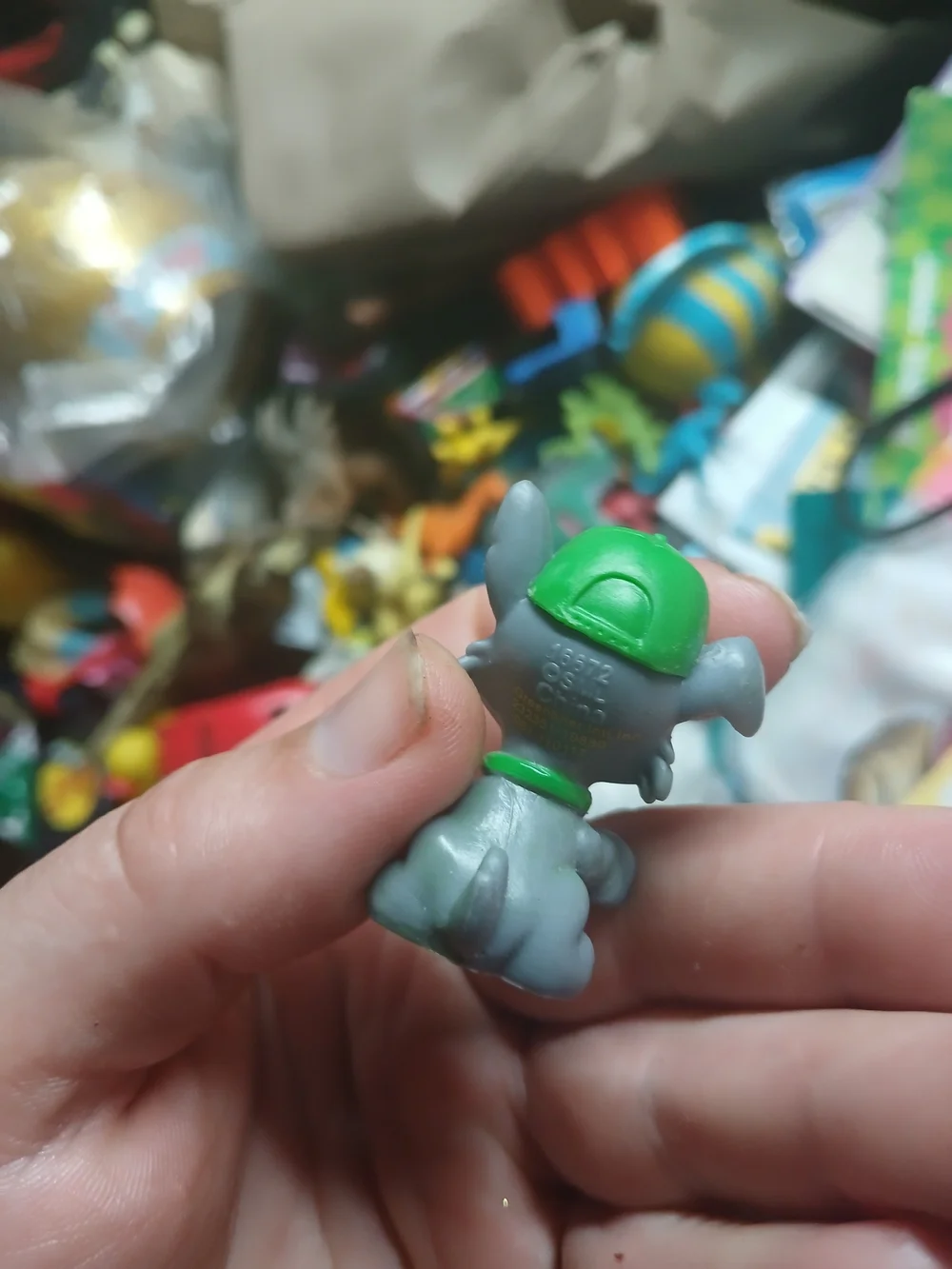 small gray Paw Patrol Mini Figure - Rocky